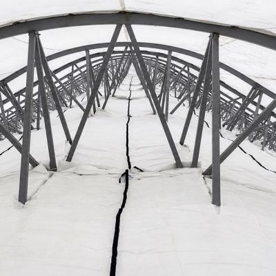 Укрытие пейнтбольного поля - фото 3